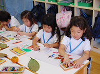 さくら組　柿の絵