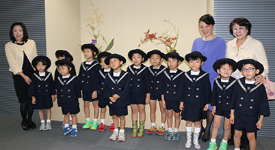 すみれ組 池坊展 Ｈ29.11.8