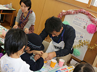 バザー会場風景