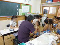 歯科検診の様子2