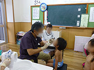 歯科検診の様子3