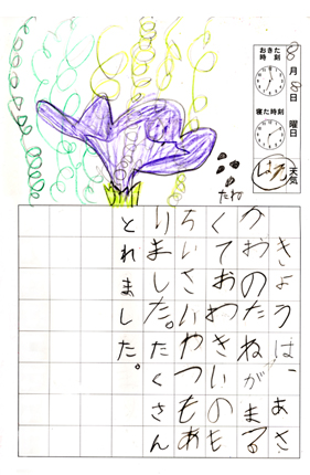 夏休みの絵日記3